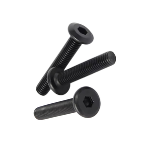 Tornillos de máquina hexagonales de acero al carbono 1/4x18 del fabricante, alta durabilidad, estándar ISO, pieza de equipo de ferretería de Vietnam - Product Image 3