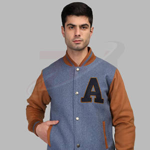 Patchs brodés pour hommes, vente en gros, personnalisables avec des lettres, pour vestes unisexes, vêtements sur mesure - Product Image 2