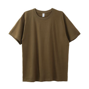 Camiseta Urbana Holgada para Hombre, Corte Relajado y Extra Grande, Cuello Redondo de Algodón, Estilo Casual y Urbano, Camiseta de Moda - Product Image 4
