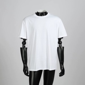 T-shirt unisexe à manches courtes, col rond, couleur unie, coupe classique, respirant, anti-boulochage, en spandex/polyester, pour un usage décontracté - Product Image 5