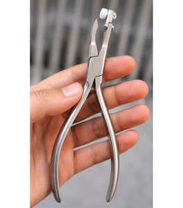 Pince manuelle professionnelle KIMBEL pour enlever les couronnes orthodontiques, instrument chirurgical dentaire en acier inoxydable pour l'extraction de couronnes et de bridges - Product Image 1