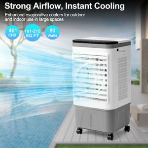 3 in 1 Portable Evaporative Air Cooler 720R 461 CFM with Remote Copper Motor 5.28 Gal Tank for Indoor Outdoor Use - Product Image 1