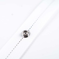 Ruban transparent réglable pour rideaux à plis ondulés, espacement 4-1/4 pouces, pour mariage, baptême, Bar Mitzvah, en matériau PP, design contemporain