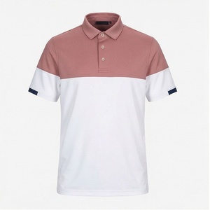 เสื้อโปโลผู้ชายไซส์ใหญ่ ผ้าฝ้าย ออกแบบเองได้ สีสันตัดกัน สำหรับฤดูร้อน เล่นกีฬา ระบายอากาศดี เหมาะสำหรับออกกำลังกายที่ยิม - Product Image 1