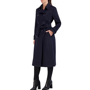 Abrigo de lona de invierno para mujer, talla grande, color blanco, nuevo diseño, a la moda, precio razonable, relleno de algodón, cálido - Product Image 2
