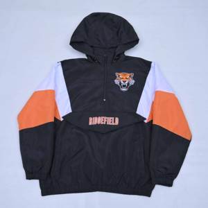 Vestes coupe-vent pull-over vintage années 90 unisexe légères à demi-zip, modèle 49ers Starter brodé – Meilleures ventes - Product Image 3