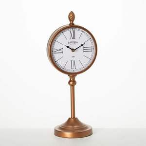 Metal <b>Desk</b> <b>Clock</b> For Home And Office Decor With Elegant Finish And Functional Stylish Design - Product Image 2