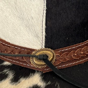 Sombrero de Copa de Cuero de Diseño para Hombre, Accesorio de Moda Alternativa, Estilo Corona Alta para Atuendos Góticos, Cosplay y Uso Creativo - Product Image 5