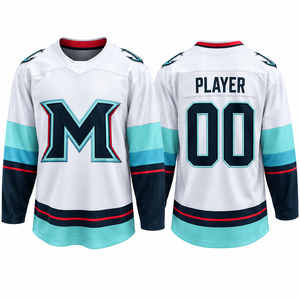 Maillot de hockey sur roulettes personnalisé sublimé, léger, à manches longues, uniforme d'équipe personnalisé pour les clubs et les ligues - Product Image 1