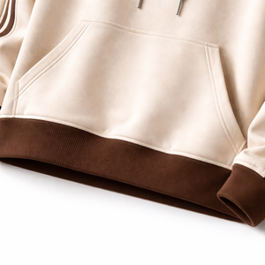 Hoodies d'hiver 100% Coton, sans poche, délavés soleil, à bords coupés, personnalisés, délavés à l'acide, coupe classique, grammage lourd, doublés polaire, brodés, teint uni - Product Image 6