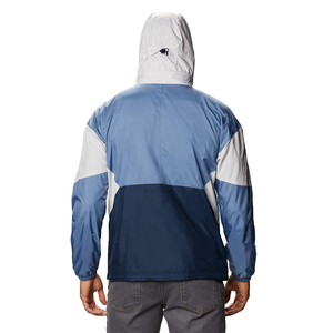 Veste coupe-vent à capuche pour homme, colorée, légère, imperméable, zippée, pour course à pied et sports de plein air, vente en gros OEM - Product Image 6