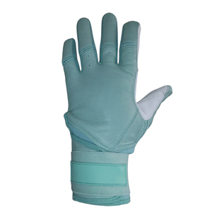 Gants de frappe en cuir turquoise, ambidextres, fermeture à enfiler, durables, confortables, pour l'entraînement, unisexe, adulte, gauche, XL, XXL - Product Image 2