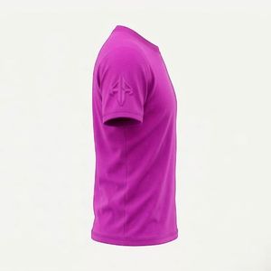 เสื้อยืดผู้ชายพิมพ์ลายดีไซน์คุณภาพสูงแบบใหม่จาก New Technics วัสดุผ้าฝ้าย 100% สไตล์ลำลอง โดย RIVIAN ATLANTIC - Product Image 4