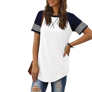 Camisetas Casuales de Verano para Mujer, Corte Holgado, Estilo Moderno, para Uso Diario o Viajes - Product Image 3
