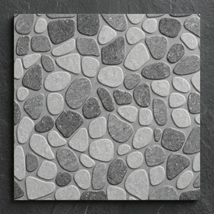 Série Punch Carreaux de piscine en mosaïque bleue lumineuse 300x300mm Porcelaine émaillée en gros - Product Image 4