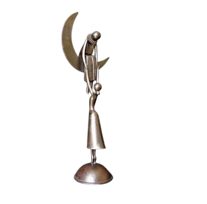 Home Decor Decorative Accents Aluminum Modern Handmade Sculpture Table Decor for Living Room Tabletop Anniversary Gift - Product Image 2