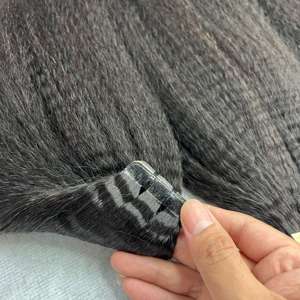 Perruques de cheveux humains vietnamiens lisses crépus à trame unique avec bande de cheveux SHIP UPS du fournisseur Cloudyhair pour femmes à bon prix - Product Image 3