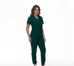 Vente chaude 2024 : Ensembles de blouses blanches personnalisables pour infirmières, uniformes d'hôpital en polyester pour femmes - Product Image 2