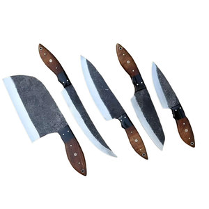 High Grade High Quality Handmade 67-Layer Damascus Steel Chef <b>Knives</b> <b>Set</b> Wood Handles Custom Made Right-Handed Multi-Purpose - Product Image 1