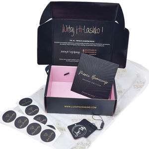 Custom Clothing Mailer <b>Box</b> Printed Logo Corrugated Packaging - Product Image 2