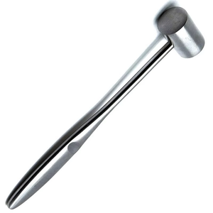 Marteau à os dentaire de qualité supérieure en acier inoxydable, instrument chirurgical orthopédique avec têtes interchangeables en nylon et en acier, CE ISO - Product Image 2