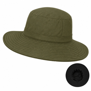 Sombrero de Sol Negro con Logotipo Personalizado al por Mayor, Forro de Malla Transpirable, Ligero, 100% Algodón, Unisex, Sombrero de Pescador, Precio de Fábrica para Viajes y Fiestas - Product Image 2
