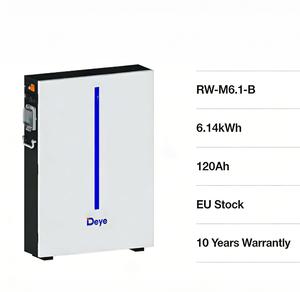 EU STOCK RW-M6.1-B LiFePO4 51.2V 120Ah 6.14kWh IP65 Enclosure DDP Pengiriman Cepat Garansi 10 Tahun Pemasangan Dinding/Lantai/Rak - Product Image 3