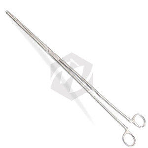 Pinzas Rochester Pean Rectas de 18 Pulgadas, Hemostáticas, Sin Bloqueo, de Acero Inoxidable de Alta Calidad, Instrumento Quirúrgico Médico - Product Image 3
