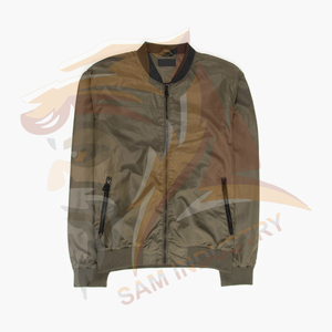 Chaqueta Bomber Impermeable de Invierno para Hombre, Talla Grande, con Cierre, Forro de Punto, Personalizable - Product Image 5