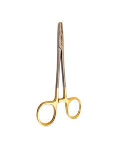 Portaagujas Derf Premium con Punta de Carburo de Tungsteno, Mango Dorado de Grado Profesional, Portaagujas Quirúrgico TC - Product Image 2