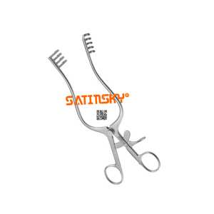 Écarteurs CONE Sharp Forceps 20 cm Microchirurgie Acier Inoxydable Manuel Certifié CE Classe III Garantie 2 Ans Satinsky - Product Image 2