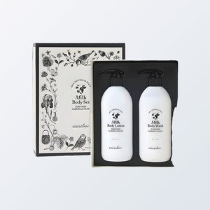 Ensemble de gel douche et nettoyant corporel Miraclair, ensemble corporel au lait coréen parfumé Gabriel Musk 500g 500g Fabriqué en Corée - Product Image 5