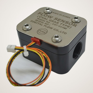 เครื่องวัดการไหลของน้ำมันก๊าดแบบดิจิตอล DIGITAL FLOW DGT-010AI เซ็นเซอร์วัดการไหลแบบโอวัลเกียร์ อลูมิเนียม PT 1/2 เกลียวใน - Product Image 6