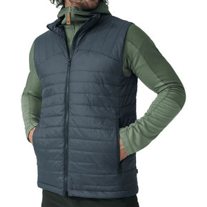 Gilet décontracté pour homme 2026 avec étiquette frontale personnalisée, respirant, à fermeture éclair, épais, pour l'hiver, streetwear, équestre, sport, polaire - Product Image 2
