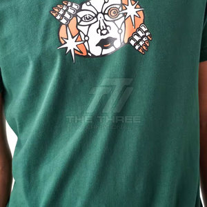 T-shirts en coton 100% pour hommes, impression sérigraphique, décontractés, respirants, séchage rapide, pour l'été - Product Image 6
