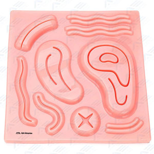 Multi Functional Surgical Suture Training <b>Kit</b> with Soft Silicone Skin Pad Practice Set and Medical Instruments for Students - Product Image 5