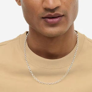 เสื้อยืดคอกลม แขนสั้น ทรงหลวม ไหล่ตก โอเวอร์ไซส์ ผ้าเจอร์ซีย์คอตตอน 100% น้ำหนัก 240 กรัม ลายเรียบ สำหรับผู้ชาย - Product Image 3