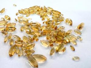 Piedra Preciosa de Citrino Natural con Corte Marquise y Facetas para Joyería, Color Amarillo, Marca Gigli Rigli Gems, Origen Rajasthan - Product Image 3