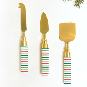 Wholesale High Quality Handmade Stainless Steel <b>Cheese</b> <b>Knife</b> <b>Set</b> with Resin Handles Eco-Friendly Cutting <b>Cheese</b> & Jam Tableware - Product Image 2
