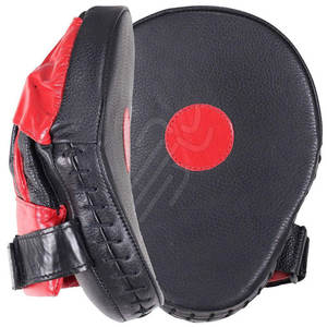 แผ่นรองมือหนังและ PU คุณภาพสูงรูปทรงโค้งสำหรับ MMA มวยไทย เทควันโด ชกมวย ซ้อมมวย  ลดราคาสุดคุ้ม - Product Image 4