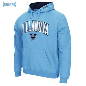 Villanova Wildcats Colosseum Arch & Logo Tackle Twill Pullover Hoodie - Light - Product Image 2