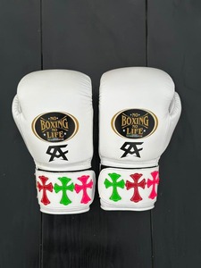 Gants de boxe personnalisés style NBNL, cuir véritable de qualité supérieure, gants d'entraînement OEM ODM - Product Image 2