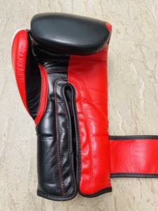 Guantes de Boxeo Profesionales de Competición, Cuero Premium, Cierre Ajustable de Velcro, Unisex, para Kickboxing y Muay Thai - Product Image 6