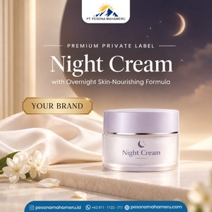 Crème de Nuit Hydratante Visage Texture Riche Soin de Nuit pour Marques de Beauté (Marque Blanche) - Product Image 1