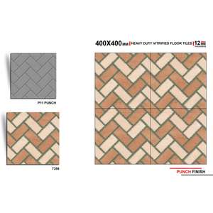 Carreaux de sol en céramique 400x400mm (16x16) en porcelaine numérique 9mm, robustes et modernes, pour hall et salle de bain, vente en gros, prix compétitif - Product Image 1