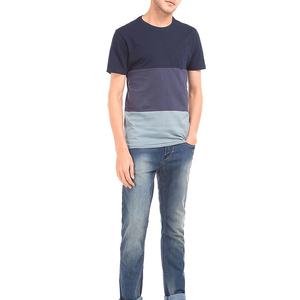 Wholesale New Men's Polyester/Cotton Fitness Crew T-Shirt Best Quality Fabric Casual Printed Style Customized <b>Logo</b> Quick Dry - Product Image 1