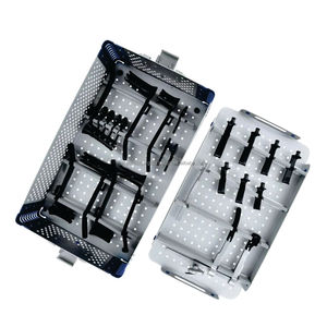 Ensemble de rétracteurs micro-lombaires Medtrust Caspar de haute qualité pour discectomie, système de rétracteurs de colonne vertébrale en acier inoxydable, instrument de neurochirurgie - Product Image 1