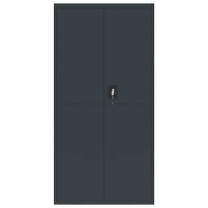 Archivador de Acero con Recubrimiento en Polvo Color Antracita, 35.4 x 15.7 x 70.9 Pulgadas - Product Image 3