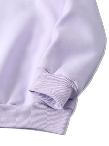 เสื้อสเวตเชิ้ตคอกลมผู้หญิง สีพื้น แขนยาว ผ้าถัก 100% คอตตอน ระบายอากาศได้ดี เหมาะสำหรับใส่ในฤดูใบไม้ร่วง ทรงปกติ - Product Image 4