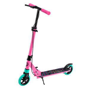 Trottinette pour enfants à deux roues réglable en acier et PU de 145 mm avec frein à main - Product Image 1